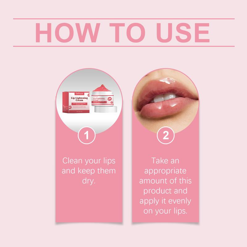 Eelhope Remove Dark Lighten Lip Balm Exfoliating Dead Skin Anti-Crack Fade Lip Line Moisturizing Brighten Repair Lip Care Products