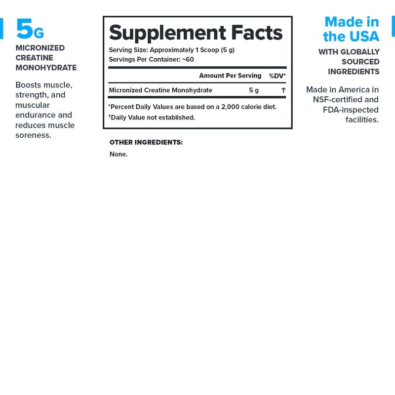 Legion Micronized Creatine Monohydrate – Fitness & Workout Supplement