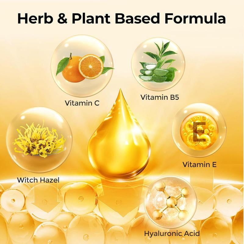 Vitamin C Facial Serum&Hyaluronic Acid Serum, Daily Skincare Product, Skincare Comfort,Daily Care Set Facial Essence