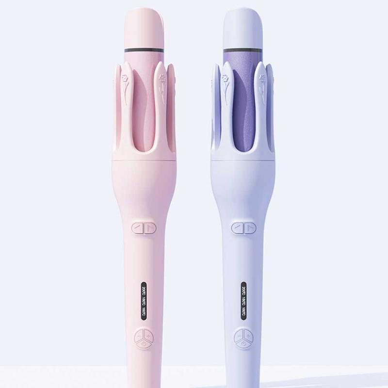 TOLIEA TL-10 Portable Hair Curler with Electric Straightener, Adjustable Temperature Settings, and Curling Iron for Professional Hair Styling Tools