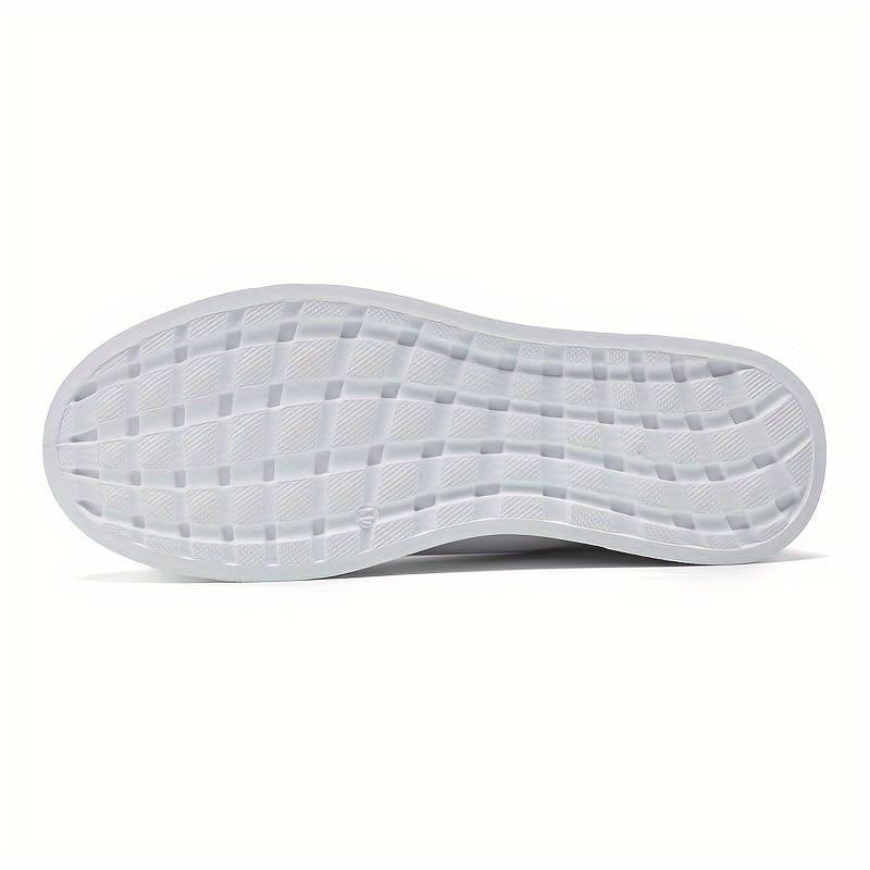 Men'S Solid Skateboard Shoes Low Top Lace up Comfy Sneakers for Outdoor Walking Jogging Campus, All Seasons