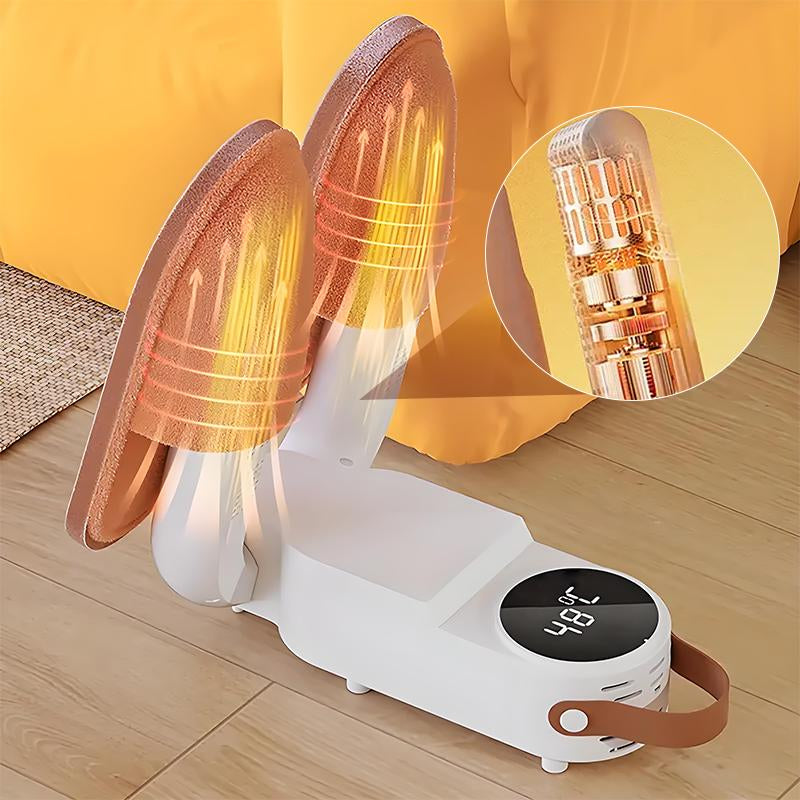 Portable Shoe Dryer,Shoe Dryer Electric Timing Constant Temp Boot Warmer with Folding Rack, 360 Degree Shoes Drying Machine for Sneakers Boots Gloves,Home Appliances for Daily Use