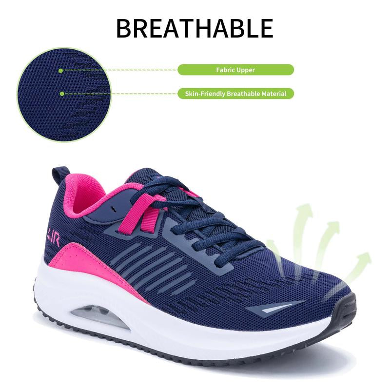 Womens Walking Shoes Arch Support Fashion Sneakers Orthotic Tennis Shoes for Plantar Fasciitis Pain Relief