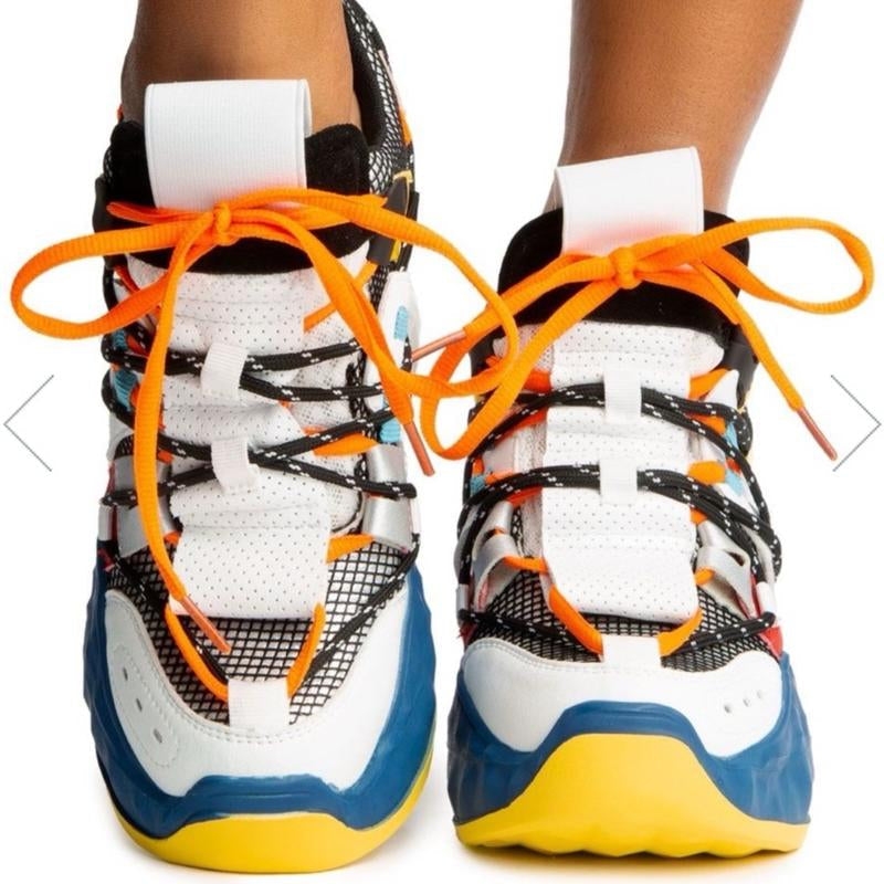 Anthony Wang Multi Sneaker Wedge- Women'S Casual Sneakers