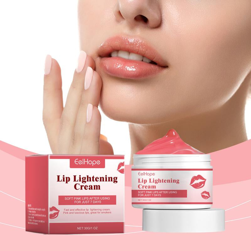 Eelhope Remove Dark Lighten Lip Balm Exfoliating Dead Skin Anti-Crack Fade Lip Line Moisturizing Brighten Repair Lip Care Products