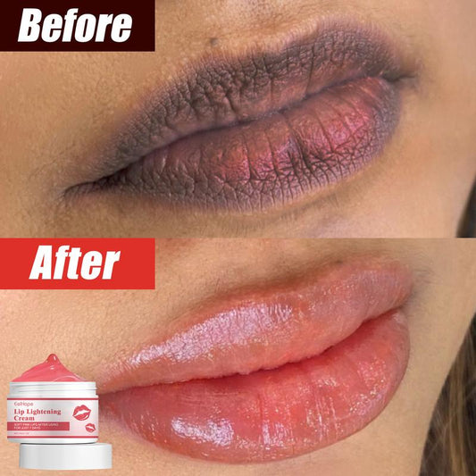 Eelhope Remove Dark Lighten Lip Balm Exfoliating Dead Skin Anti-Crack Fade Lip Line Moisturizing Brighten Repair Lip Care Products