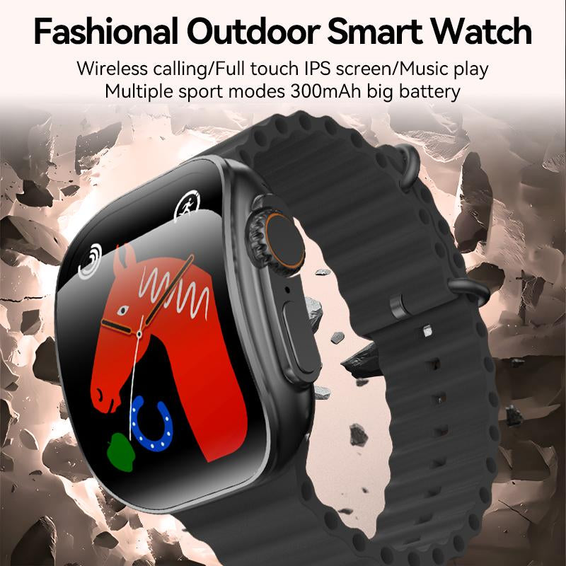 2025 Fashion Touch Screen Smart Watch, Multifunctional Men Women'S Smartwatch with Call Function, Fall Activity Tracker,100+ Sports Modes DIY Watch Dials Messages Reminder, Fitness Smart Watches for Iphone/Andriod