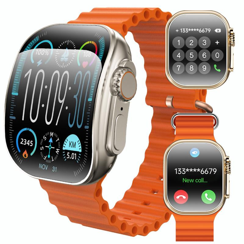 2025 Fashion Touch Screen Smart Watch, Multifunctional Men Women'S Smartwatch with Call Function, Fall Activity Tracker,100+ Sports Modes DIY Watch Dials Messages Reminder, Fitness Smart Watches for Iphone/Andriod