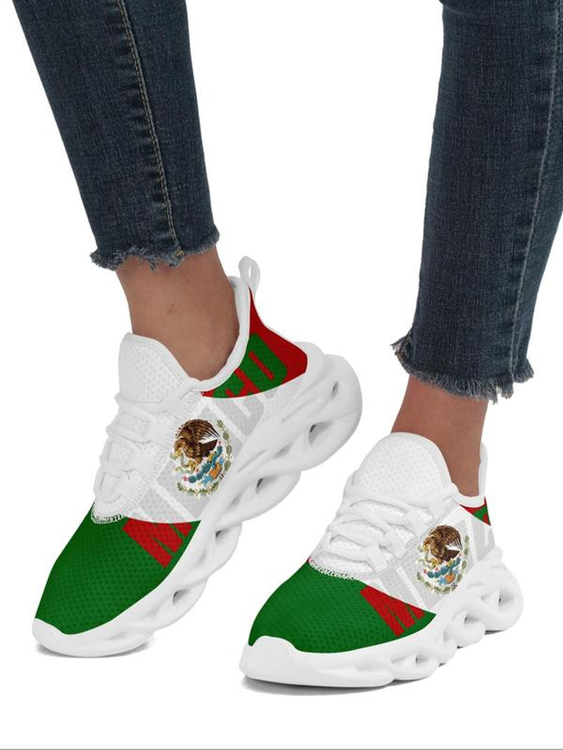 Women'S Print Lace up Low Top Sneakers, Casual Comfortable Breathable Sports Running Shoes, Fashionable Sneakers for Daily Wear