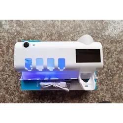 High Quality Portable UV Toothbrush Sanitizer Smart USB Rechargeable with Travel Case Disinfection