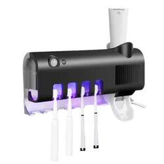 High Quality Portable UV Toothbrush Sanitizer Smart USB Rechargeable with Travel Case Disinfection