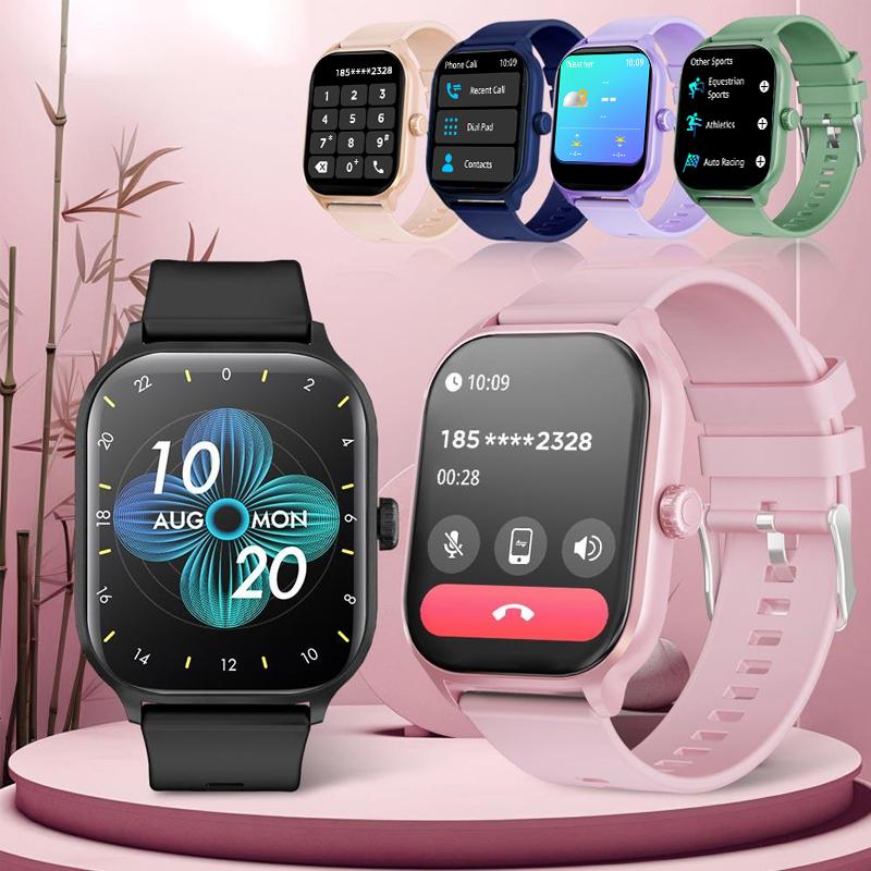 Men'S and Women'S Smartwatches (For Making/Answering Calls), Women'S Fitness Activity Tracking Devices, Smartwatches with over 100 Exercise Modes, IP68 Waterproof Smartwatches