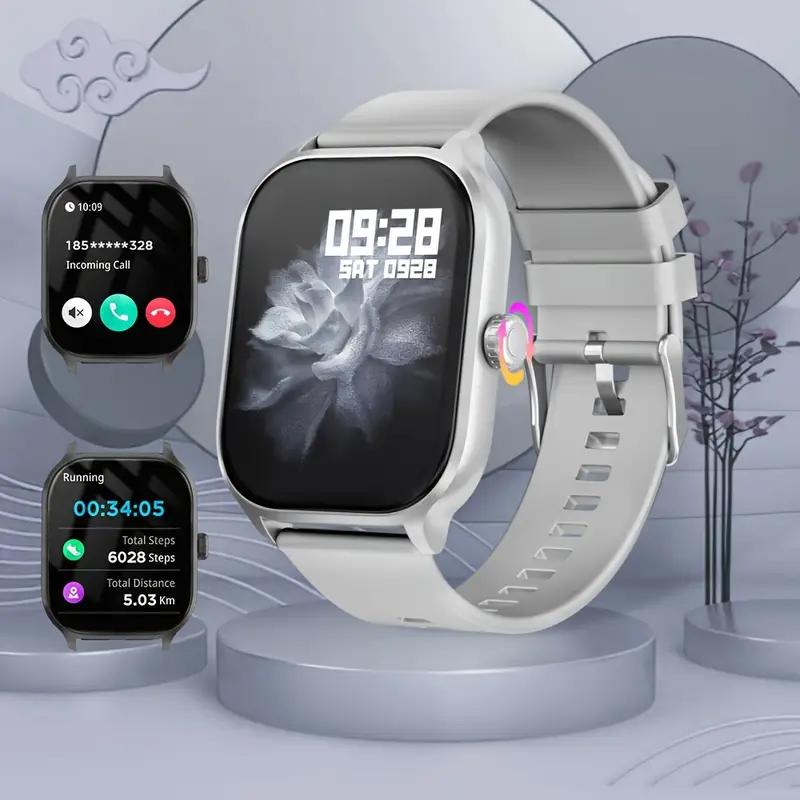 Men'S and Women'S Smartwatches (For Making/Answering Calls), Women'S Fitness Activity Tracking Devices, Smartwatches with over 100 Exercise Modes, IP68 Waterproof Smartwatches