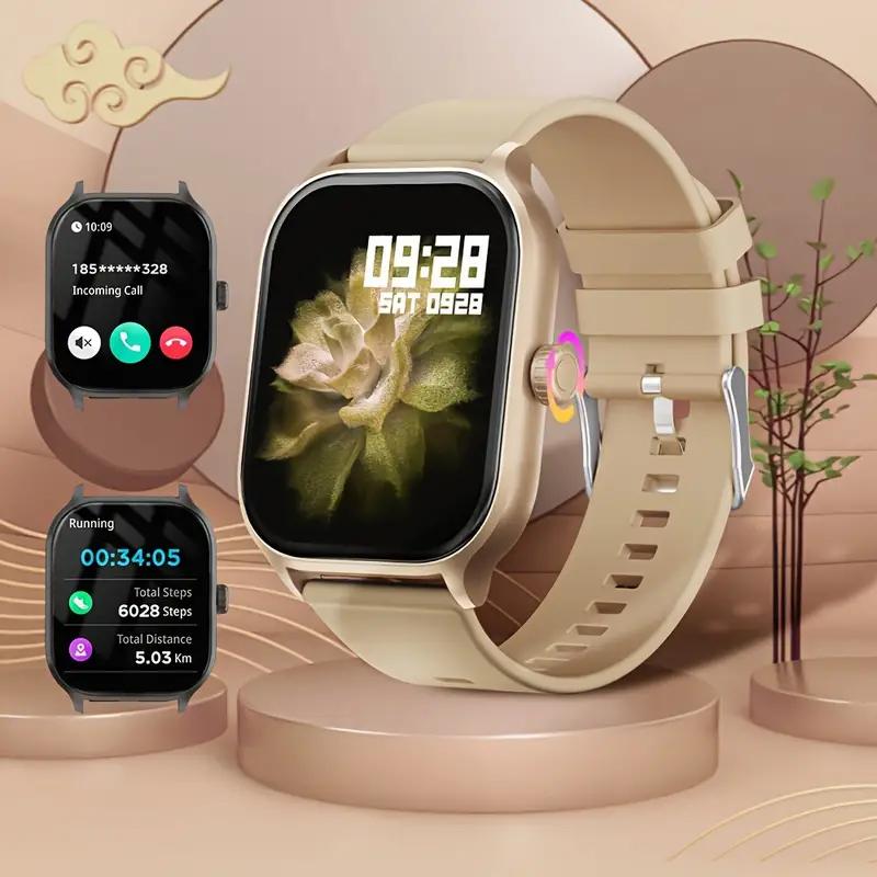 Men'S and Women'S Smartwatches (For Making/Answering Calls), Women'S Fitness Activity Tracking Devices, Smartwatches with over 100 Exercise Modes, IP68 Waterproof Smartwatches