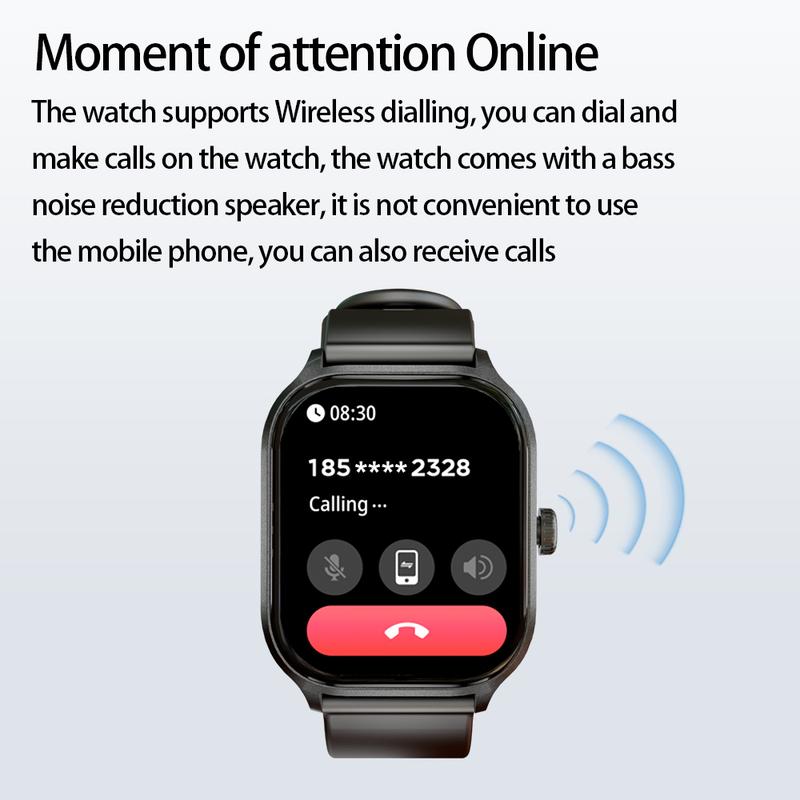 Men'S and Women'S Smartwatches (For Making/Answering Calls), Women'S Fitness Activity Tracking Devices, Smartwatches with over 100 Exercise Modes, IP68 Waterproof Smartwatches