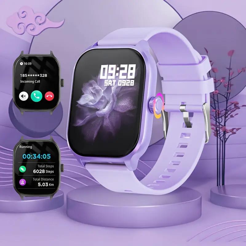 Men'S and Women'S Smartwatches (For Making/Answering Calls), Women'S Fitness Activity Tracking Devices, Smartwatches with over 100 Exercise Modes, IP68 Waterproof Smartwatches
