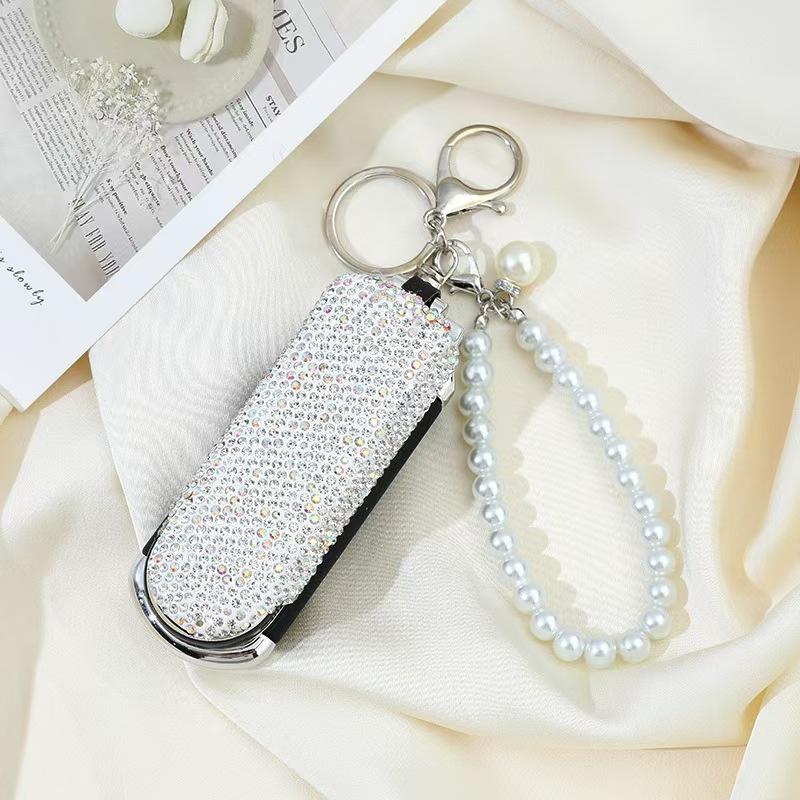 Lightweight Folding Hair Comb with Makeup Mirror,Hair Styling Comb, Hairdressing Comb,A Mini Metal Perfume Bottle , Cosmetic,Valentine'S Day Gift