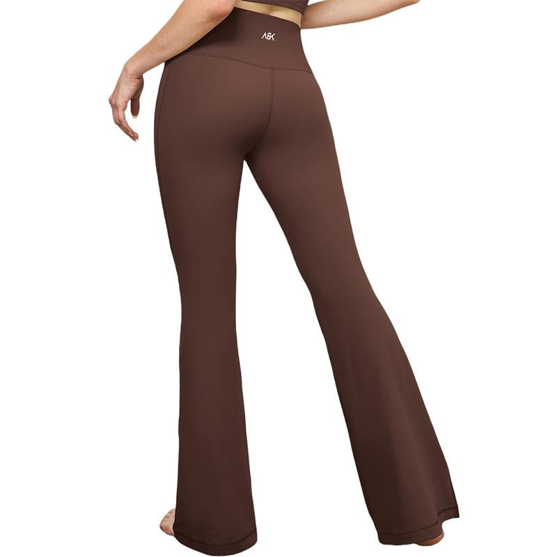 AEIKINISIS High-Waist Flare Legging,Bootcut Workout Pants,Flared Yoga Pants for Women,Stylish Activewear for Yoga,Pilates & Casual