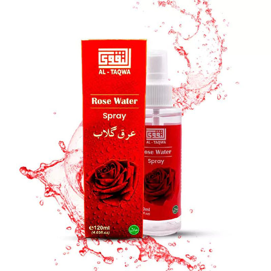 Al-Taqwa Organic Rose Water for Skin Care - Balance and Refresh Your Skin - Skincare, Comfort