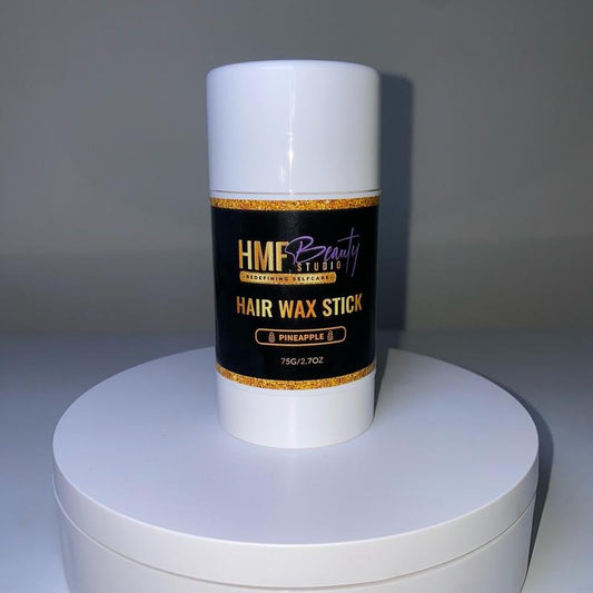 HMF Beauty Mega Hair Wax Stick, Pineapple Scented, 2.7Oz