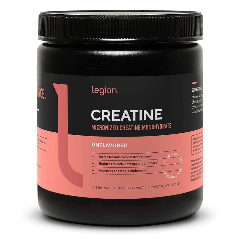 Legion Micronized Creatine Monohydrate – Fitness & Workout Supplement
