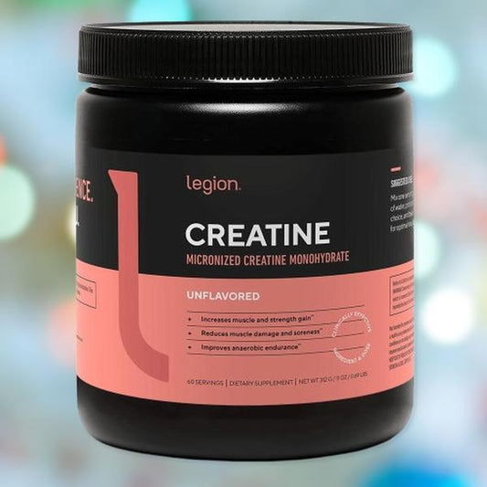 Legion Micronized Creatine Monohydrate – Fitness & Workout Supplement