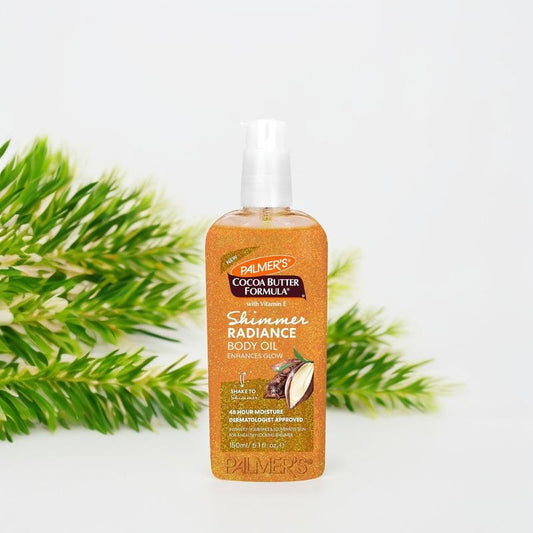 Palmer'S Cocoa Butter Formula Shimmer Body Oil with Vitamin E, 5.1 Fl Oz, Radiance Body Oil Christmas Essentials