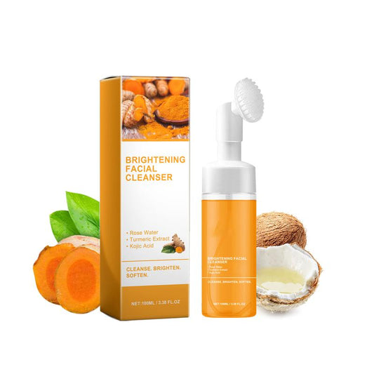 Turmeric Wash and Care Turmeric Ceansing Mousse, Facialcleansing Skincare Facialcleansing Cleanserfacial Wash
