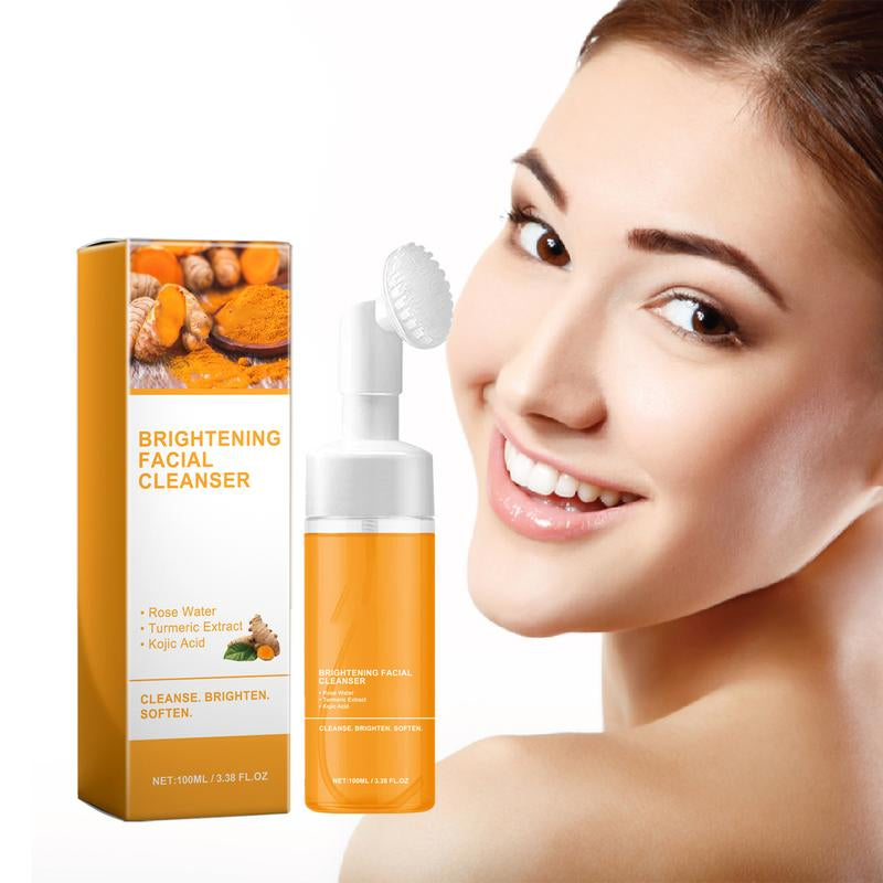 Turmeric Wash and Care Turmeric Ceansing Mousse, Facialcleansing Skincare Facialcleansing Cleanserfacial Wash