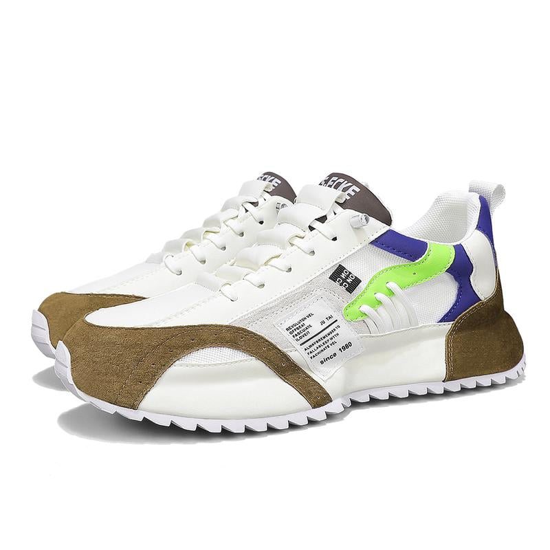Men'S Casual Fashion Sports Shoes，Sneakers Outdoor Walking Jogging Camping, All Seasons Lace up Sneakers Closed Training Casual Shoe Trainer Running