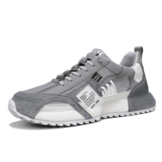 Men'S Casual Fashion Sports Shoes，Sneakers Outdoor Walking Jogging Camping, All Seasons Lace up Sneakers Closed Training Casual Shoe Trainer Running