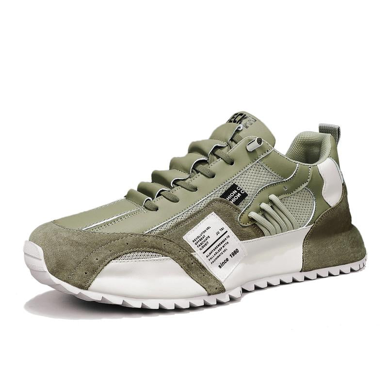 Men'S Casual Fashion Sports Shoes，Sneakers Outdoor Walking Jogging Camping, All Seasons Lace up Sneakers Closed Training Casual Shoe Trainer Running