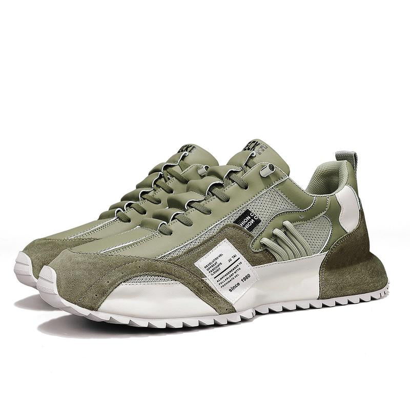Men'S Casual Fashion Sports Shoes，Sneakers Outdoor Walking Jogging Camping, All Seasons Lace up Sneakers Closed Training Casual Shoe Trainer Running