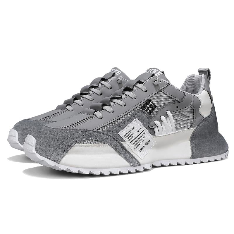 Men'S Casual Fashion Sports Shoes，Sneakers Outdoor Walking Jogging Camping, All Seasons Lace up Sneakers Closed Training Casual Shoe Trainer Running