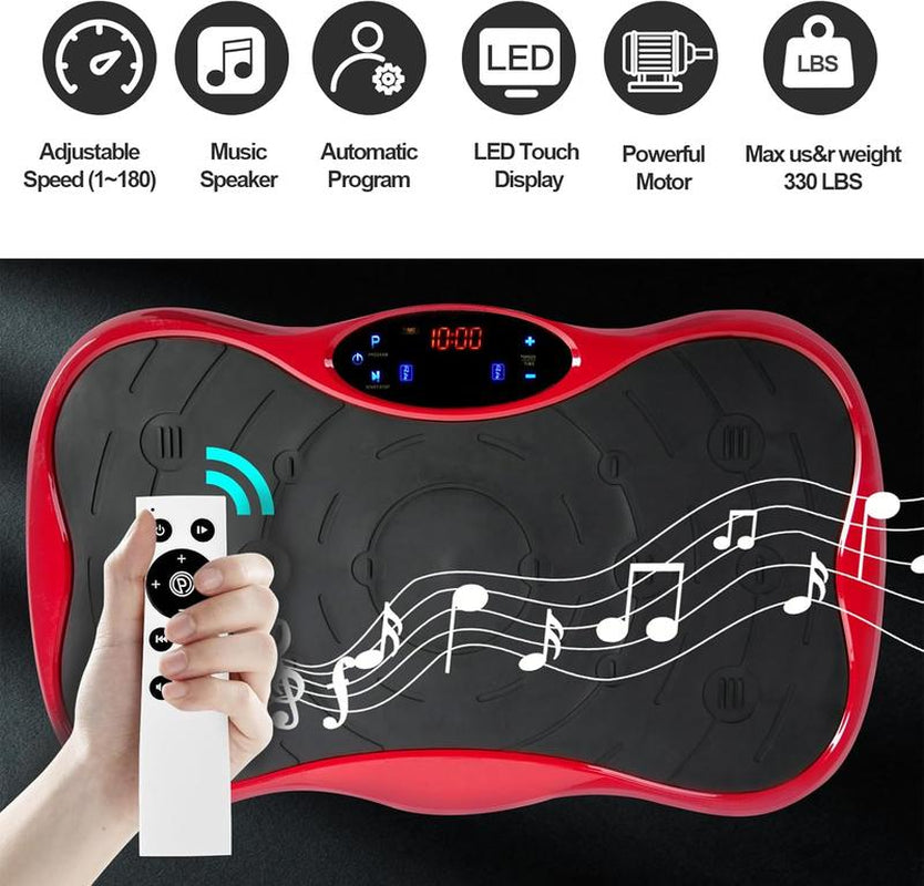 Vibration Plate Exercise Machine,Whole Workout Vibration Platform,Fitness Vibrating Plate Shake Plate,Vibration Plates for . Home Gym Workout Equipment for Women Men.
