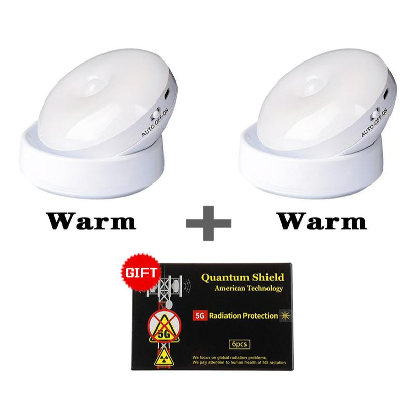 USB Motion Sensornight Light for Bedroom, Kitchen,Hallways & Bathroom LED Smartmotion Detection Smart Lights