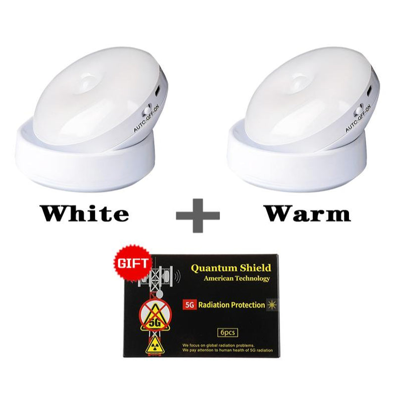 USB Motion Sensornight Light for Bedroom, Kitchen,Hallways & Bathroom LED Smartmotion Detection Smart Lights