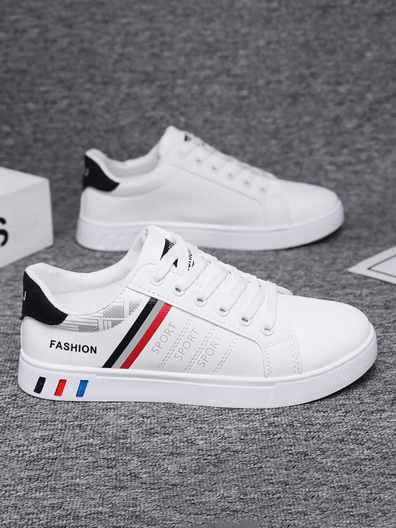 Men'S Fashionable Lace up Low Top Sneakers, Casual Comfortable Breathable Sports Running Casual Sneakers, Male All-Match round Toe Casual Samba Shoes for Daily Wear, Valentine'S Day Gifts